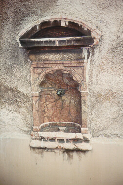 Foto vom Brunnen im Welserhof