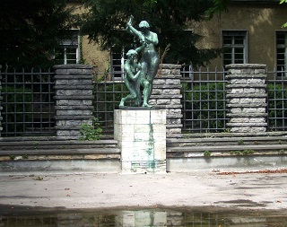 Foto vom Nymphenbrunnen in Augsburg