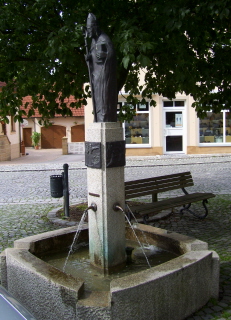 Foto vom Kilianbrunnen in Bad Staffelstein