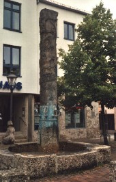Foto vom Pilgerbrunnen in Friedberg
