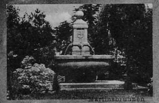 Foto vom alten Martinsbrunnen in Illertissen