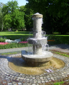 Foto vom Fiakerbrunnen in Meitingen