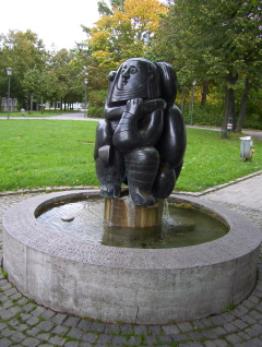 Foto vom St.-Georgs-Brunnen in München