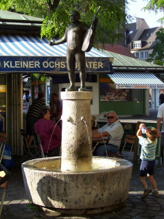 Foto vom Roider-Jackl-Brunnen in München